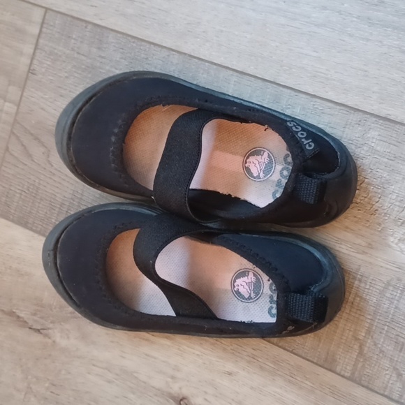 CROCS ballerina style toddler shoes size C6 - Picture 4 of 5